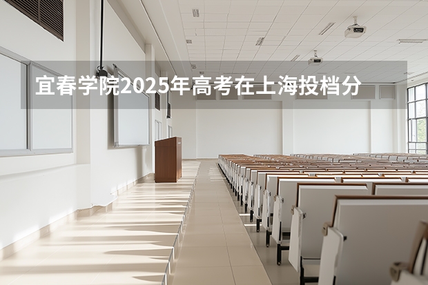 宜春学院2025年高考在上海投档分数线