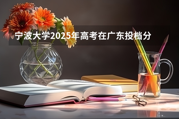 宁波大学2025年高考在广东投档分数线