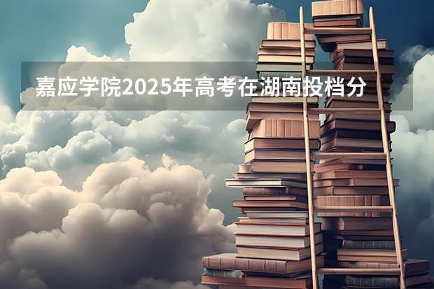 嘉应学院2025年高考在湖南投档分数线