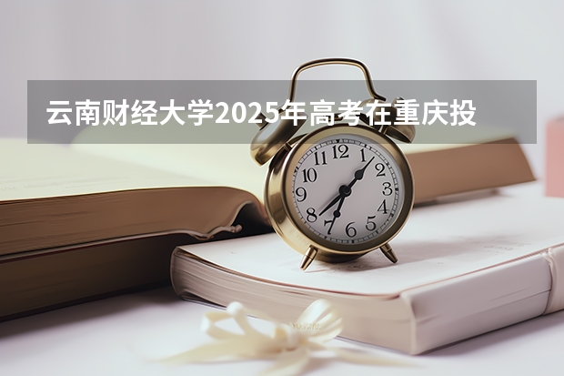 云南财经大学2025年高考在重庆投档分数线