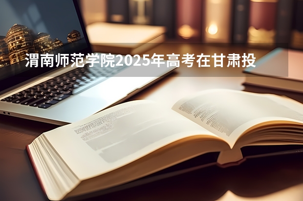 渭南师范学院2025年高考在甘肃投档分数线