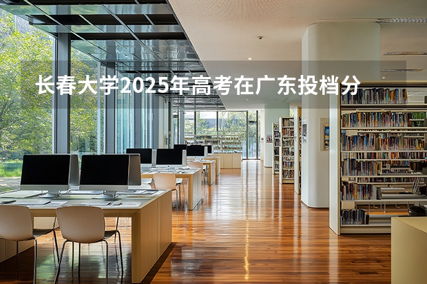 长春大学2025年高考在广东投档分数线