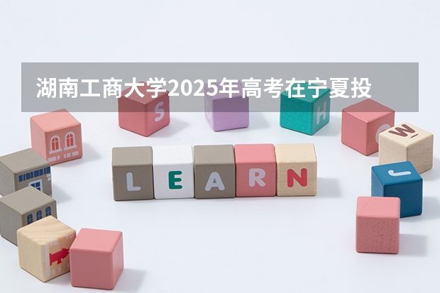 湖南工商大学2025年高考在宁夏投档分数线