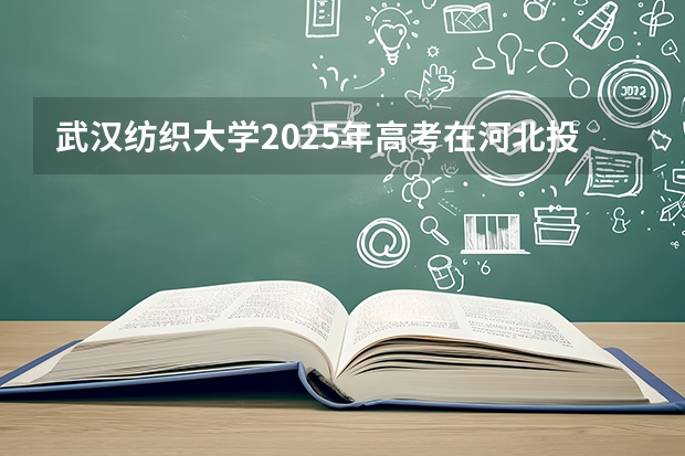 武汉纺织大学2025年高考在河北投档分数线