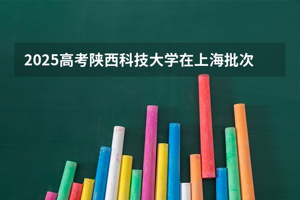 2025高考陕西科技大学在上海批次线差是多少（2026参考）