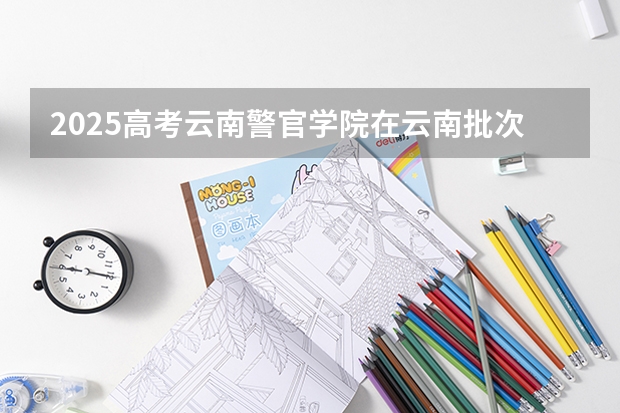 2025高考云南警官学院在云南批次线差是多少（2026参考）