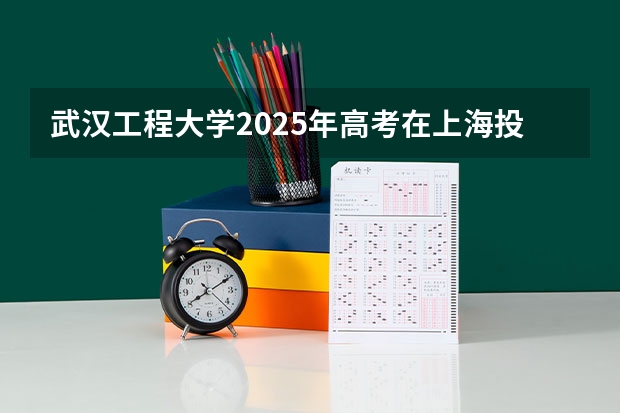 武汉工程大学2025年高考在上海投档分数线