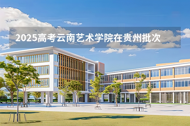 2025高考云南艺术学院在贵州批次线差是多少（2026参考）