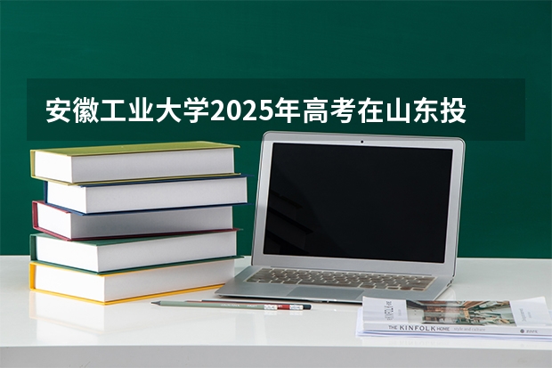 安徽工业大学2025年高考在山东投档分数线