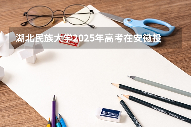 湖北民族大学2025年高考在安徽投档分数线