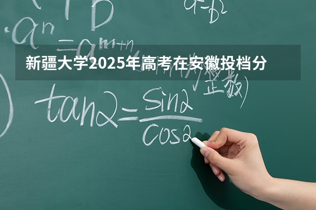 新疆大学2025年高考在安徽投档分数线