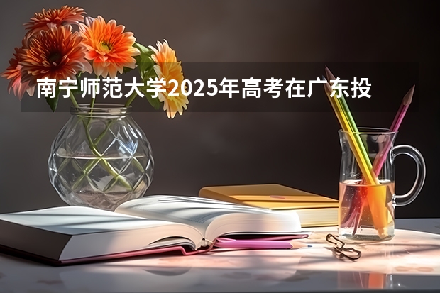 南宁师范大学2025年高考在广东投档分数线